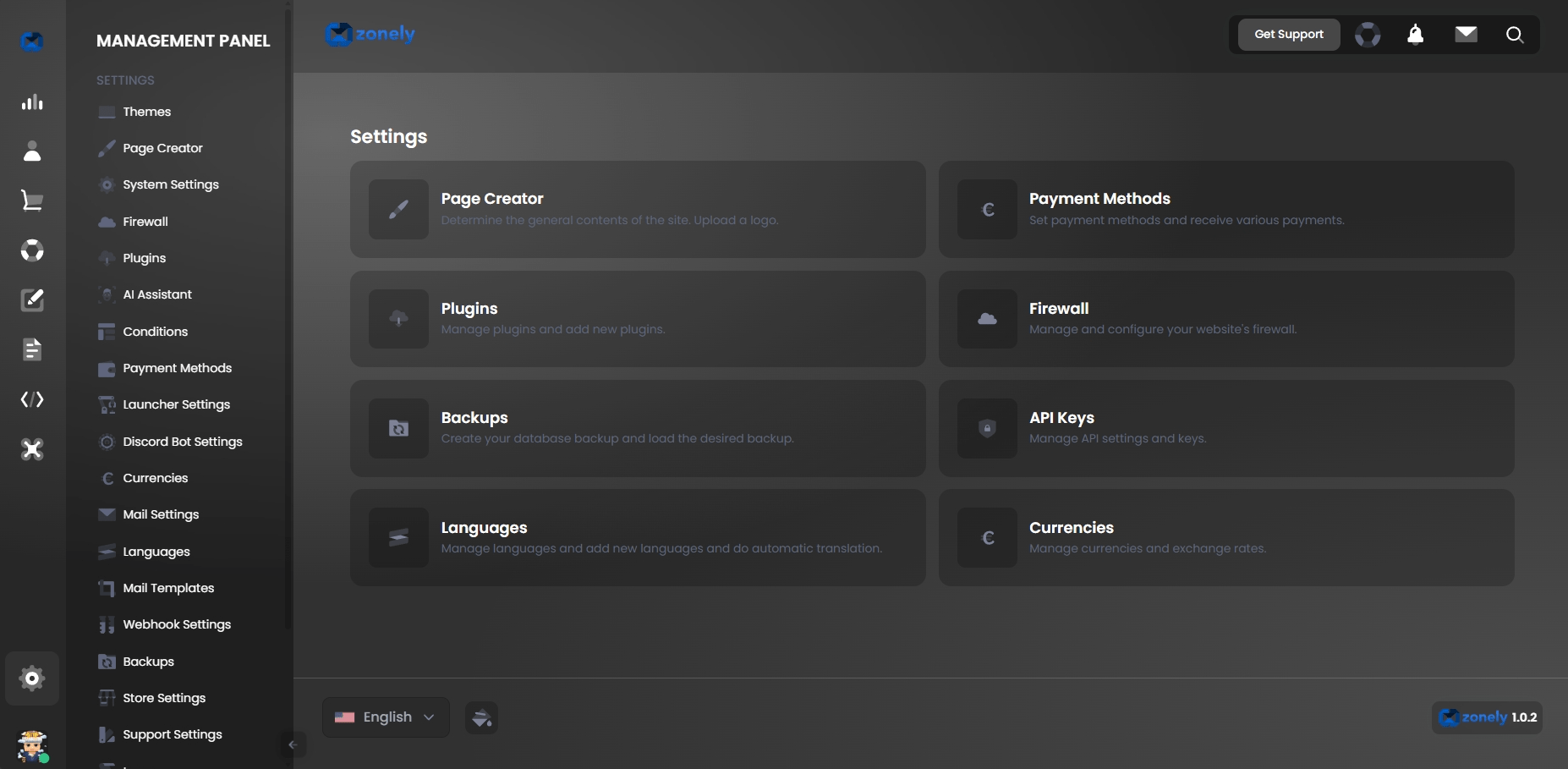 Dashboard preview