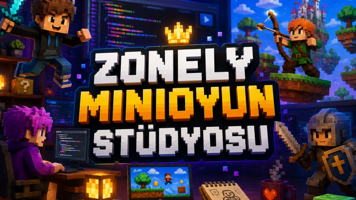 Zonely Mini Oyun Stüdyosuyla Kendi Oyunlarınızı Geliştirin!